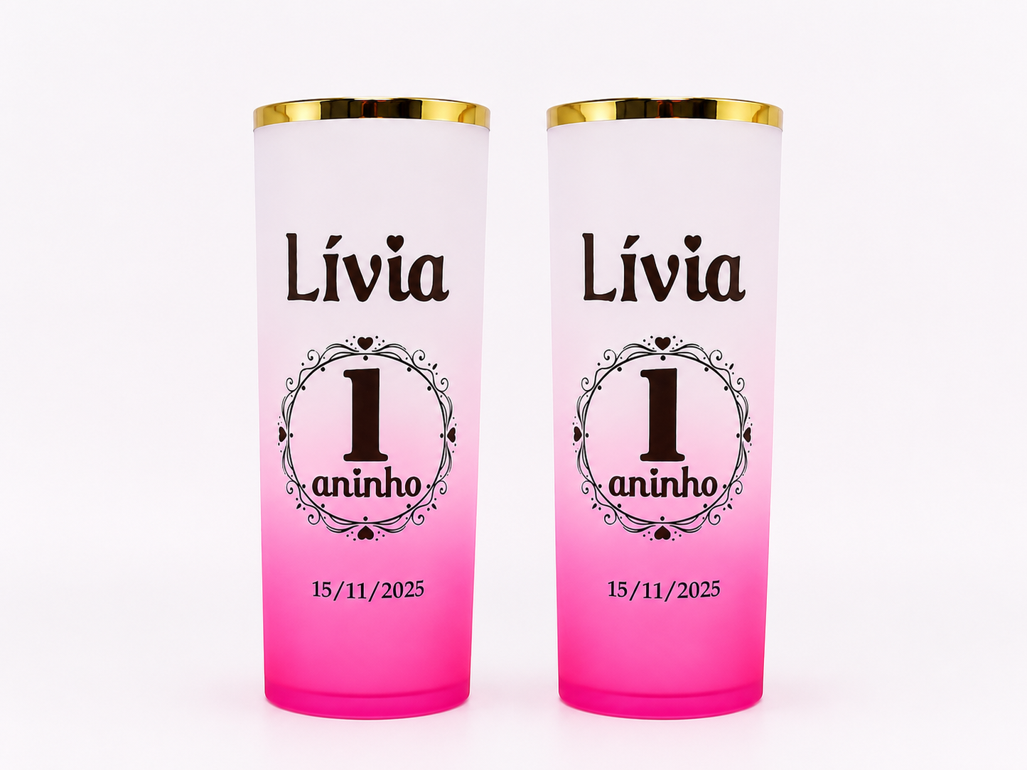 COPO LONG DRINK PREMIUM FOSCO INCOLOR COM BORDA DOURADA