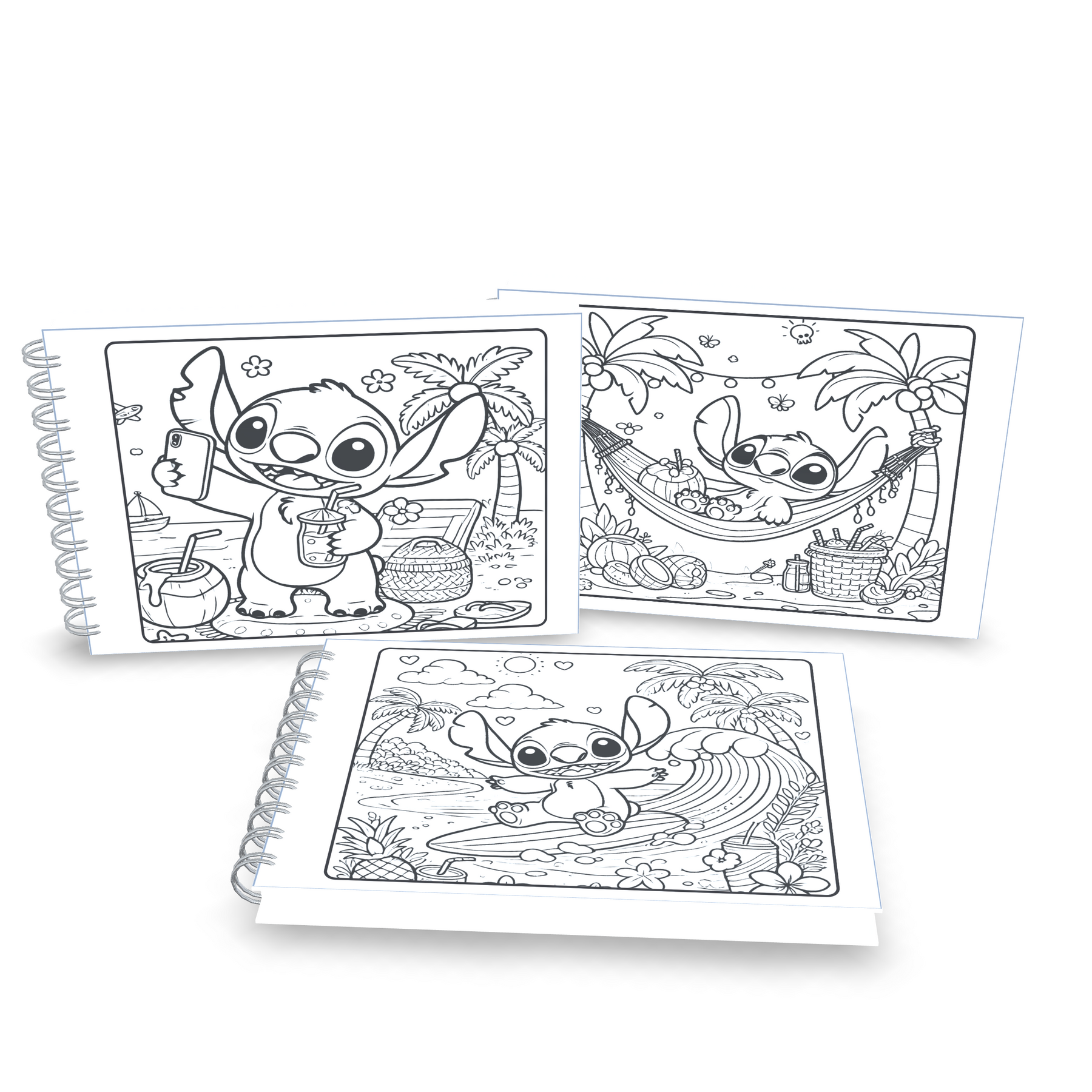 Caderno de Colorir Stitch