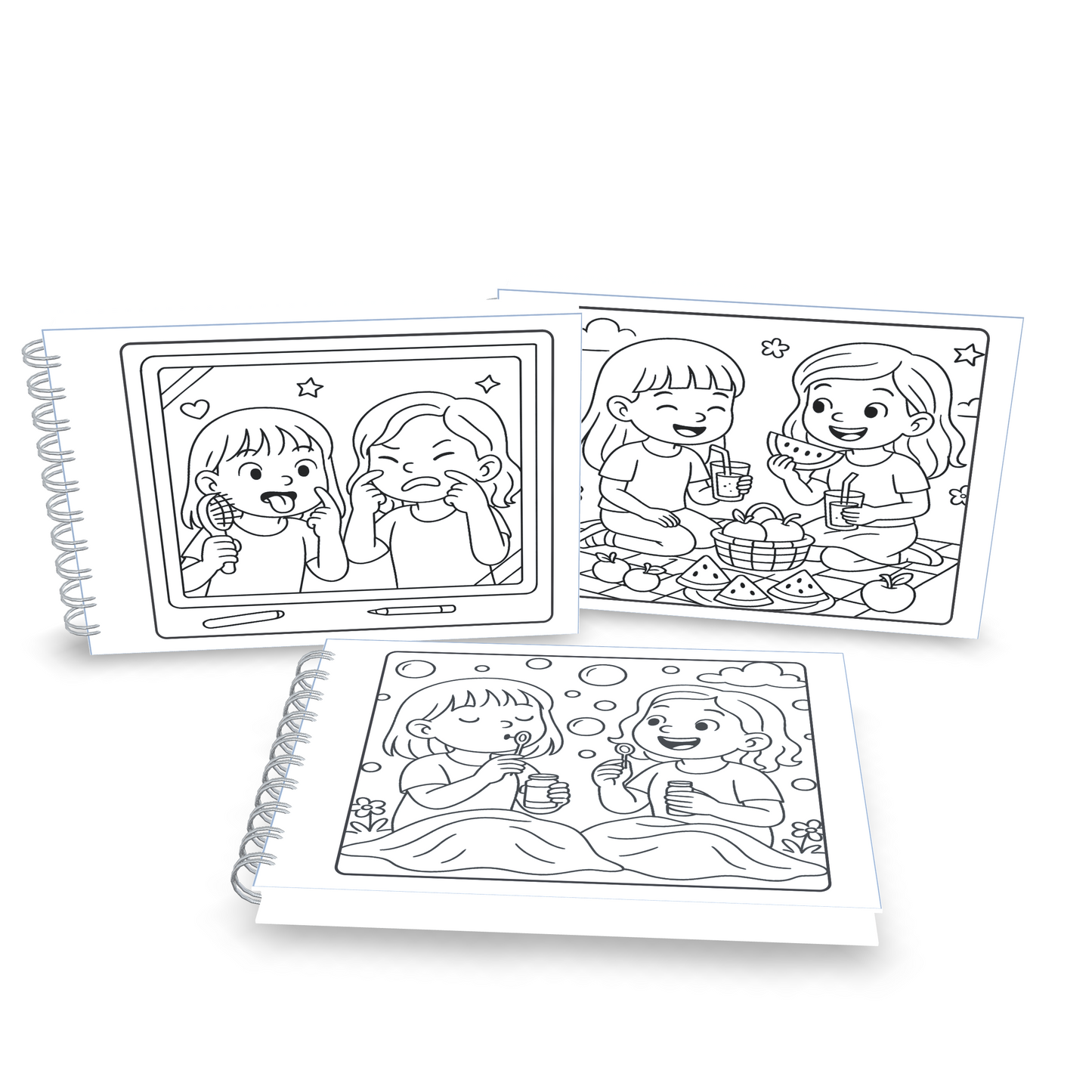 Caderno de Colorir Best Friends Forever