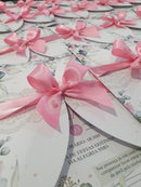 Convite com Envelope Floral