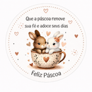 Adesivos Páscoa Coelinho 5cm
