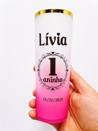 COPO LONG DRINK PREMIUM FOSCO INCOLOR COM BORDA DOURADA