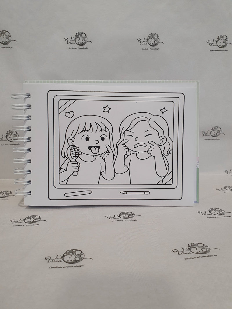 Livro de Colorir Personalizado