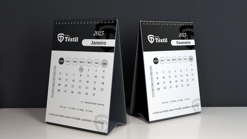Calendário de Mesa