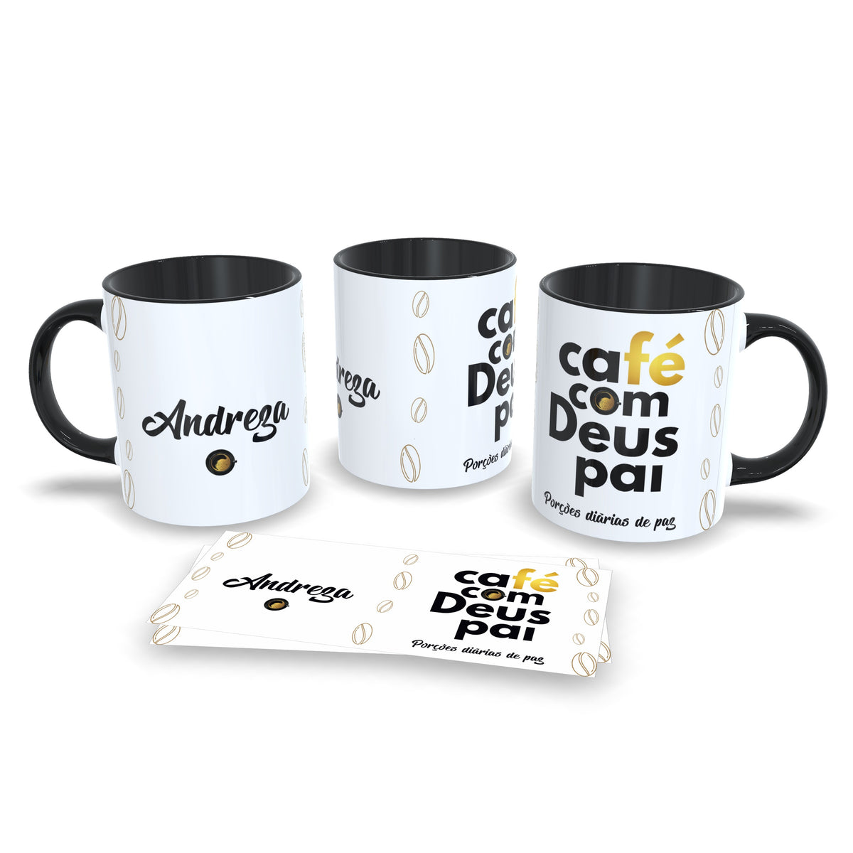Caneca Café com Deus Pai