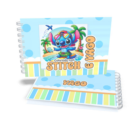 Caderno de  Colorir  Stitch
