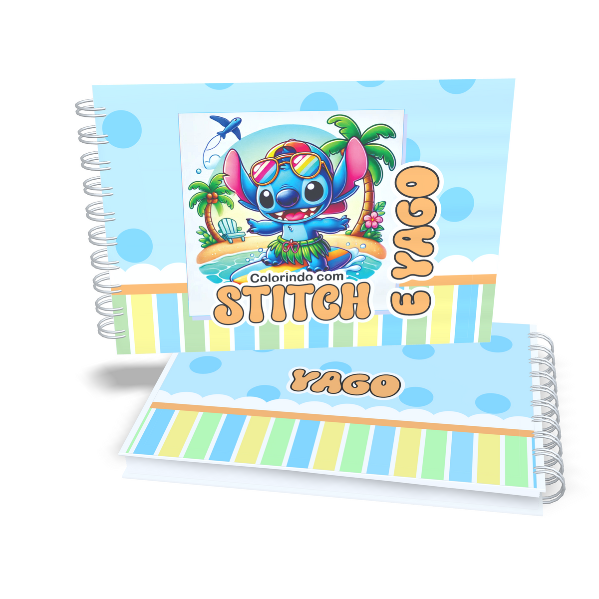 Caderno de  Colorir  Stitch
