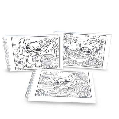 Caderno de  Colorir  Stitch