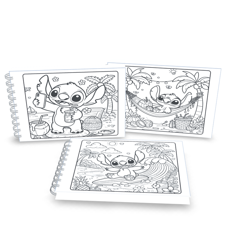 Caderno de  Colorir  Stitch