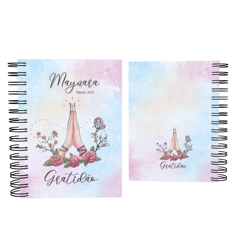 Agenda Personalizada Gratidão
