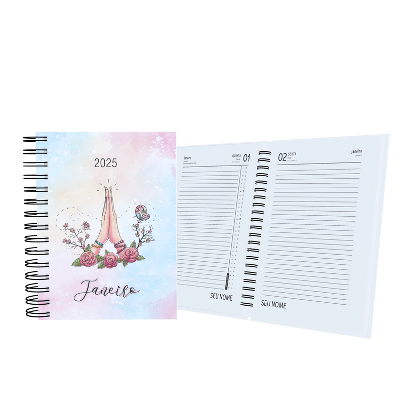 Agenda Personalizada Gratidão