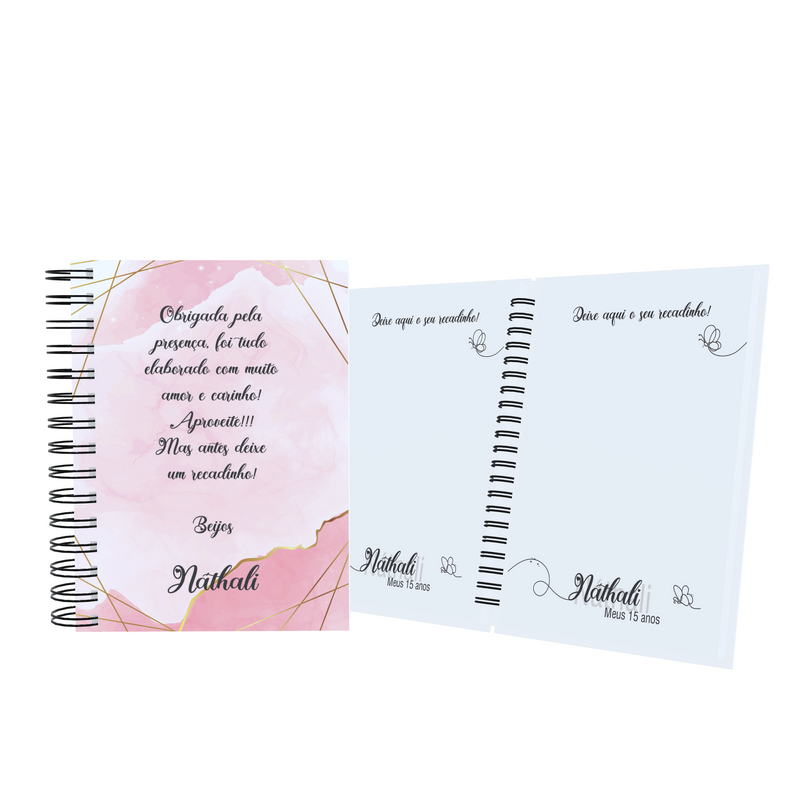 Agenda Personalizada 15 anos