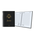 Agenda Personalizada Advogada Preta