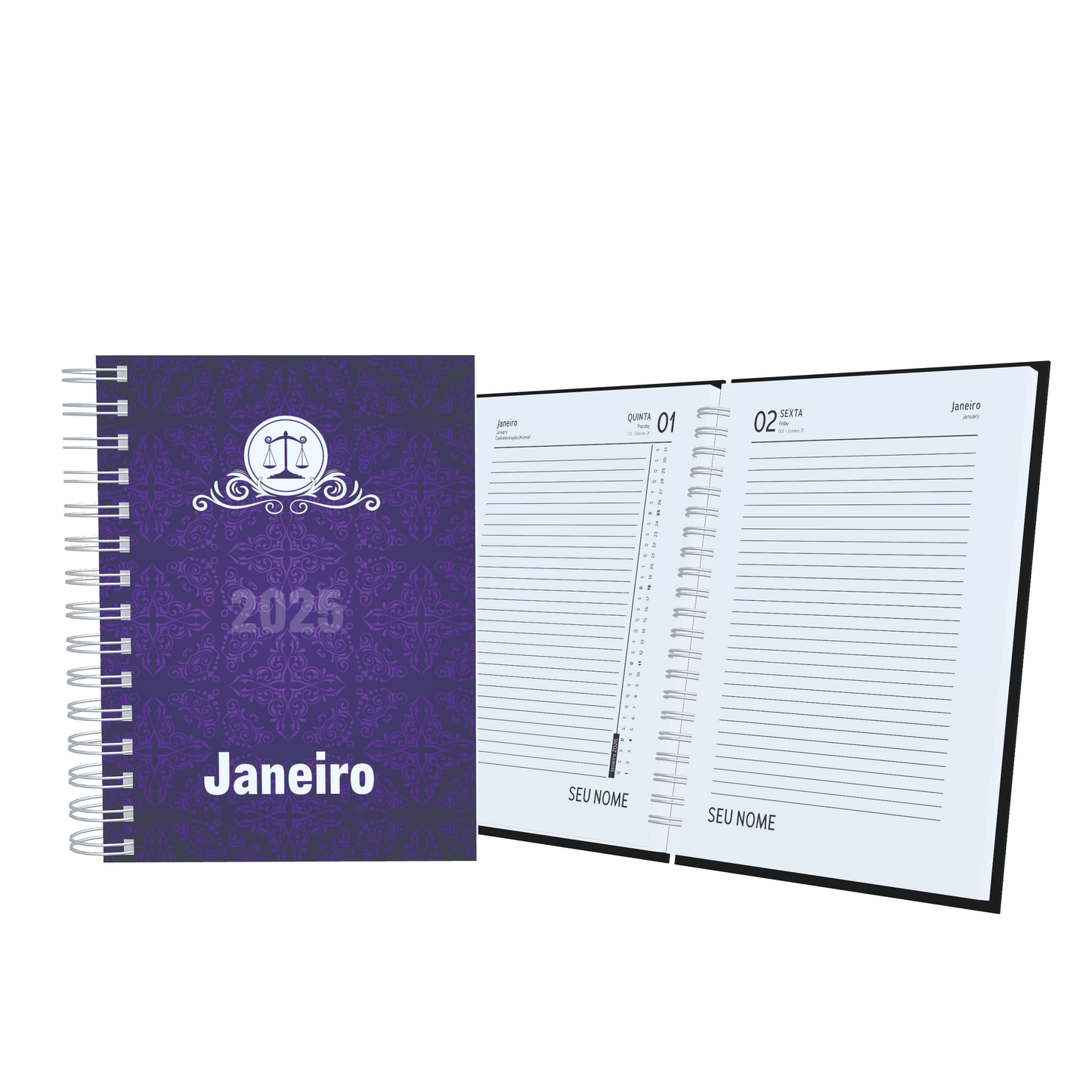 Agenda Personalizada Advogada