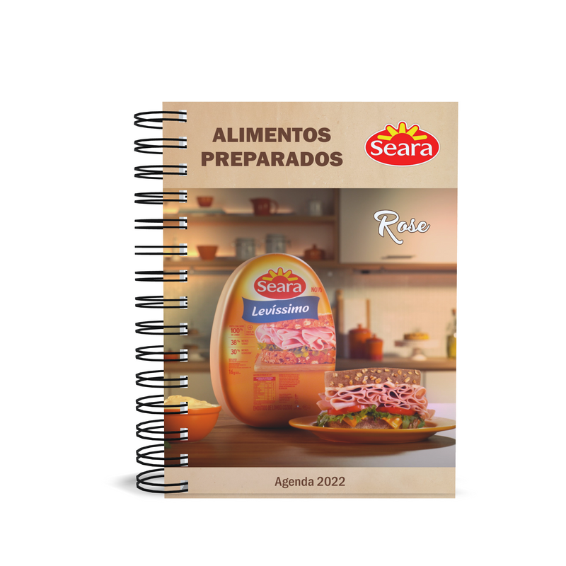 Agenda Personalizada Alimentos Preparados
