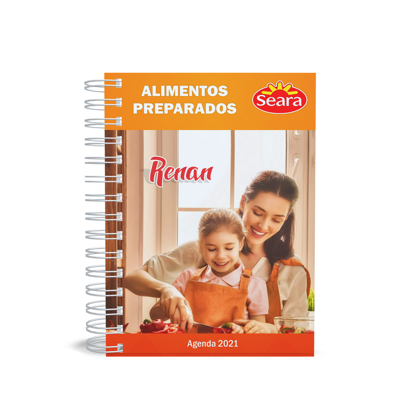 Agenda Personalizada Alimentos Preparados