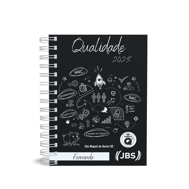 Agenda Personalizada Qualidade