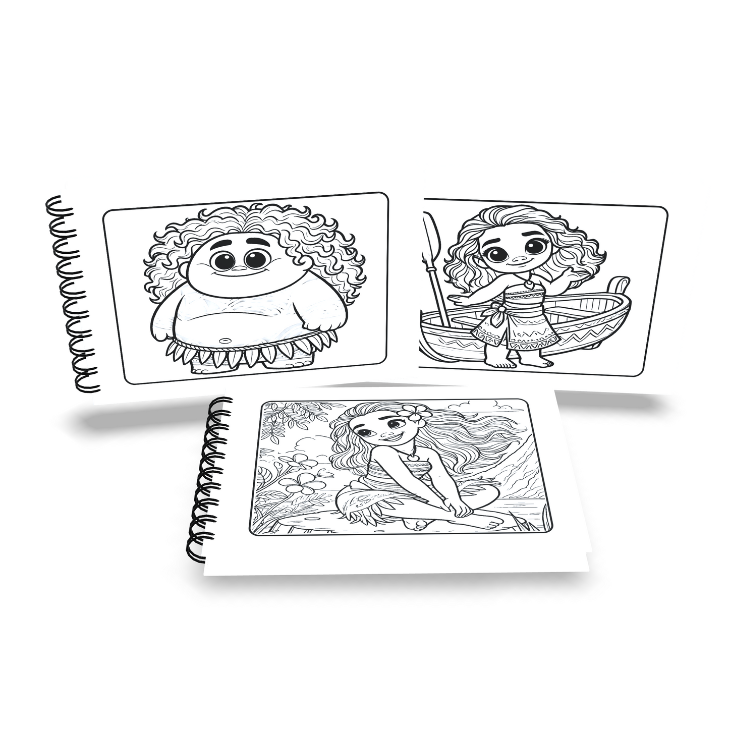 Caderno de  Colorir  Moana