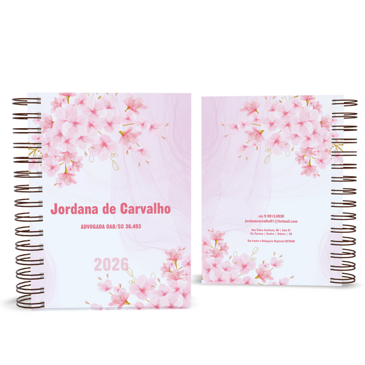 Agenda Anual Personalizada Direito