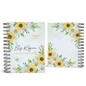 Agenda Anual Personalizada Girassol