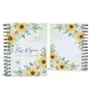 Agenda Anual Personalizada Girassol