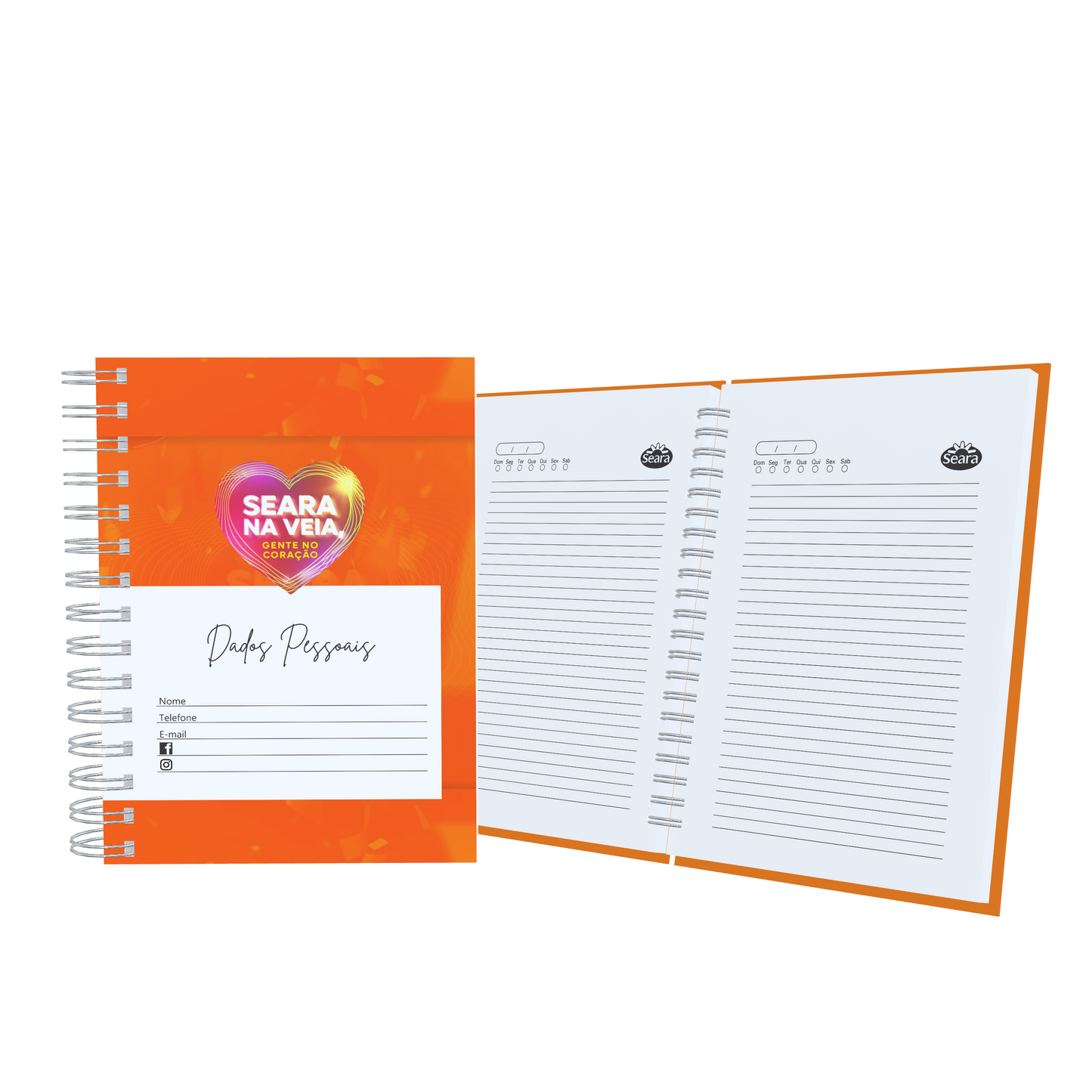 Agenda Personalizada Seara na Veia